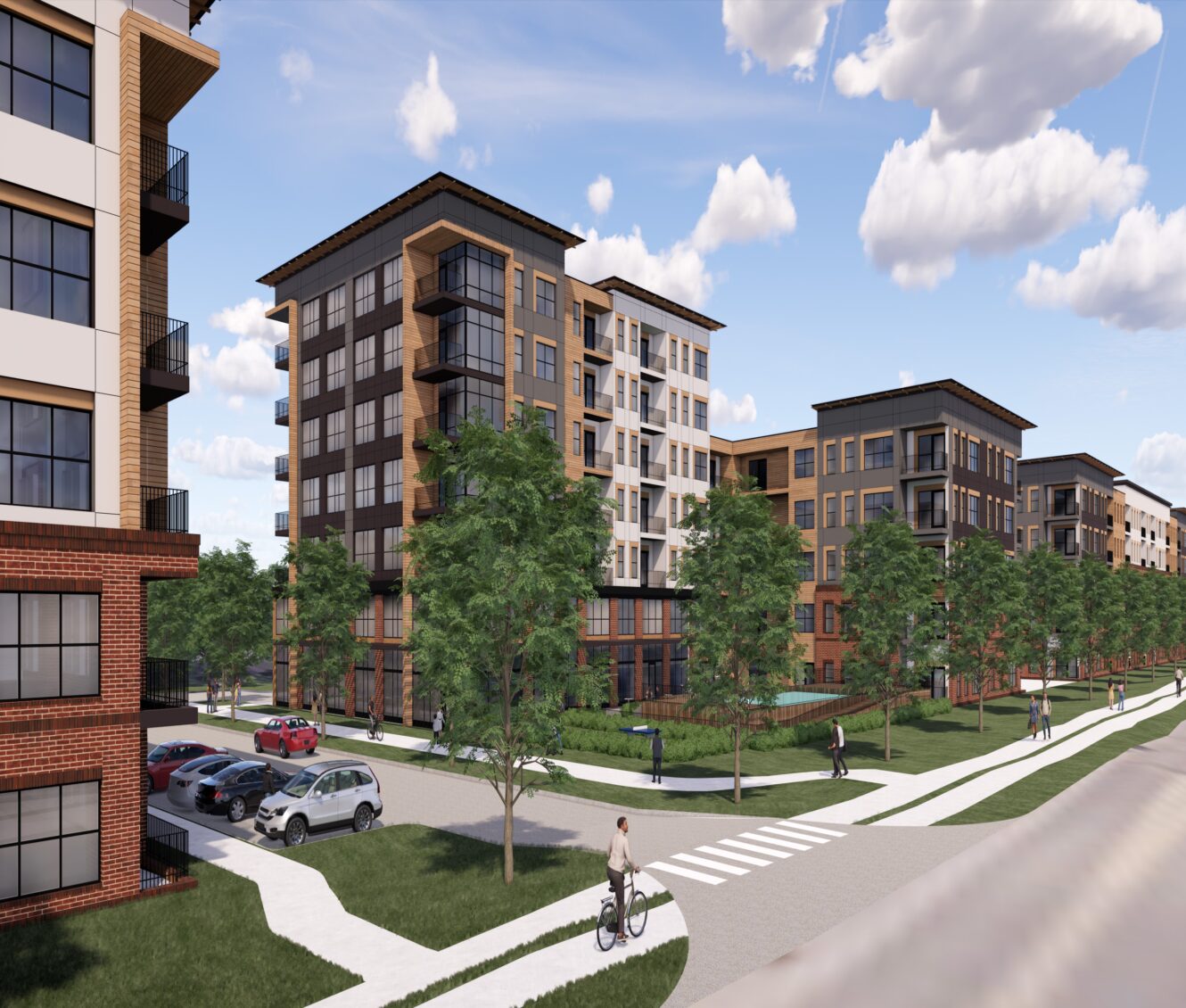 Hodges Rendering Building Front